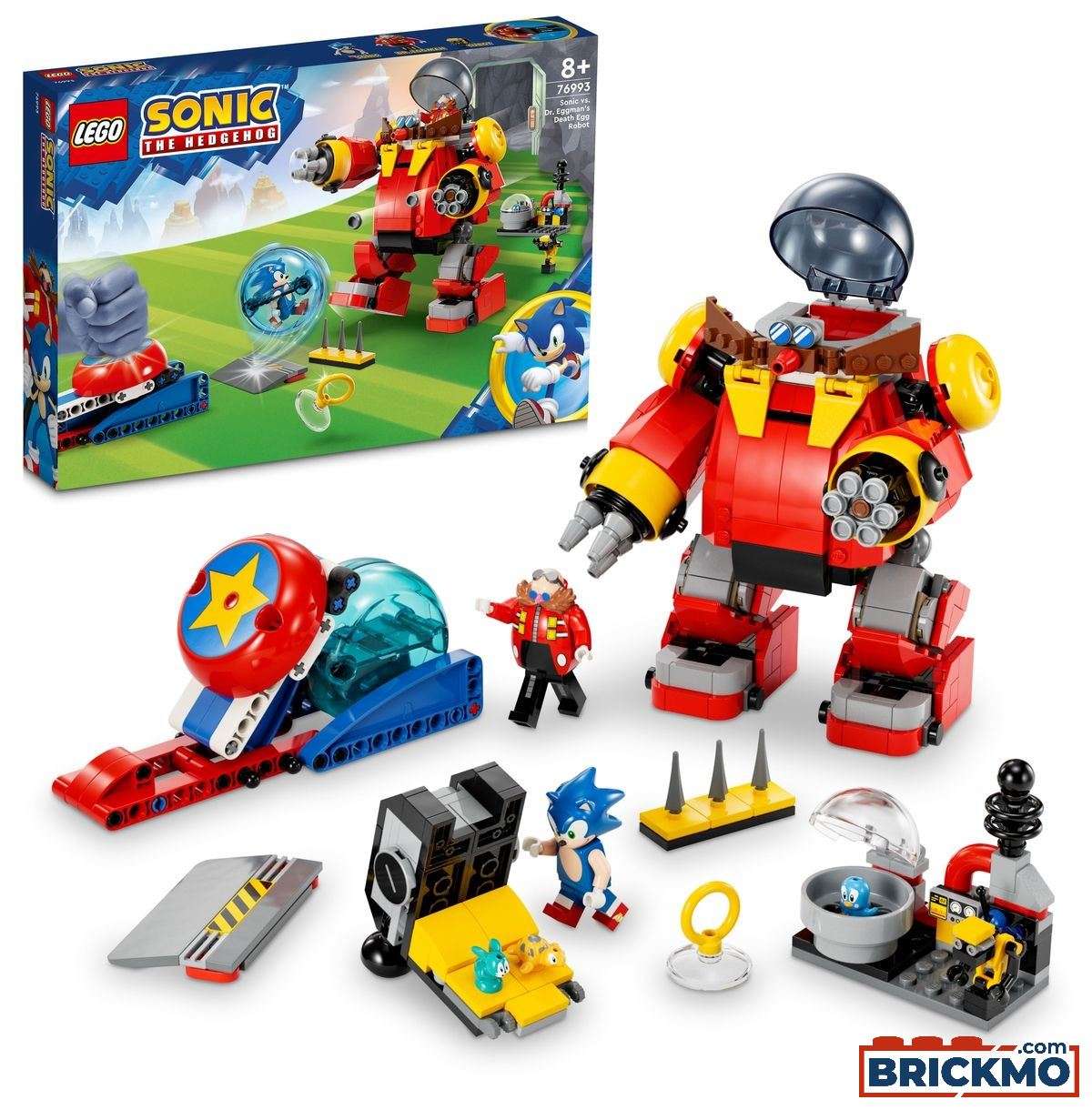 LEGO Sonic the Hedgehog 76993 Sonic kontra dr. Eggman i robot Death Egg 76993