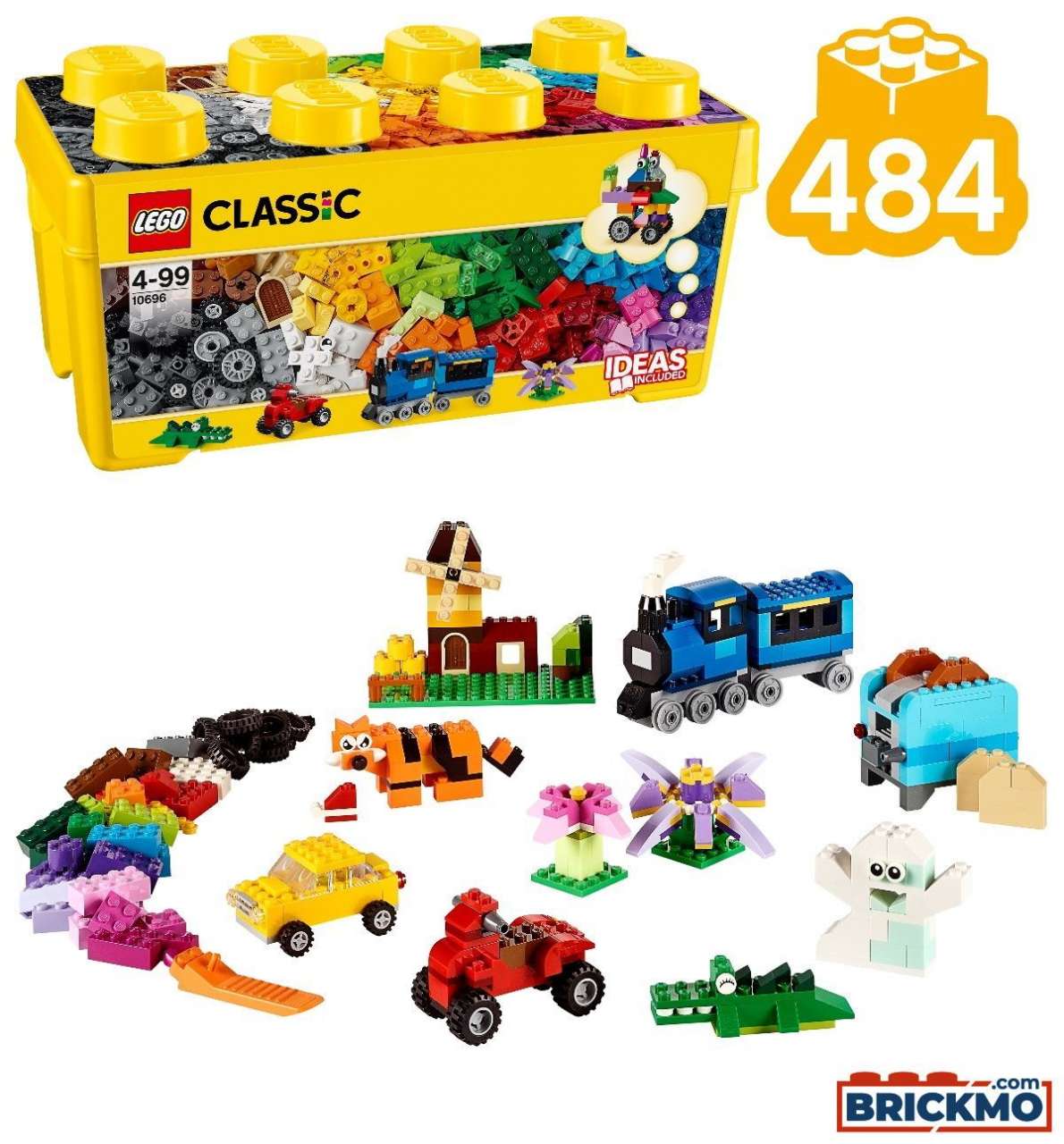 LEGO 10696 Classic Mittelgroße Bausteine-Box 10696