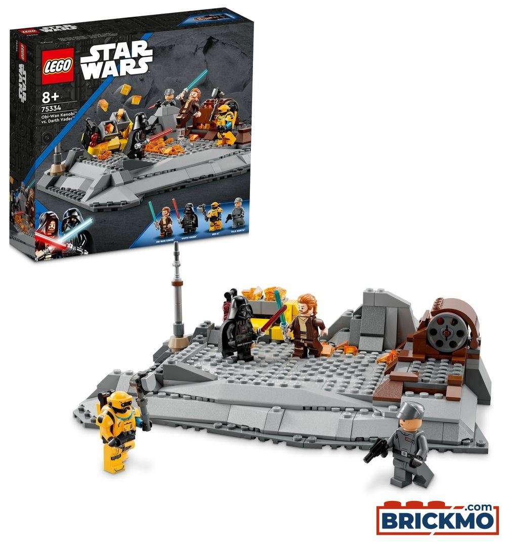 LEGO Star Wars 75334 Obi-Wan Kenobi vs. Darth Vader 75334