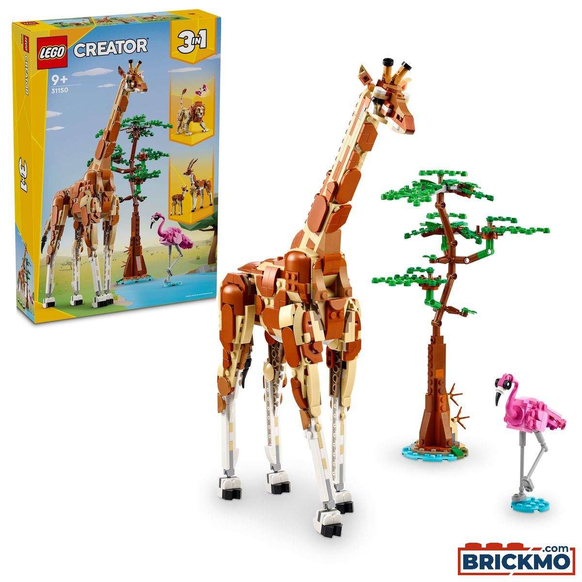 LEGO Creator 31150 Dzikie zwierzęta z safari 31150