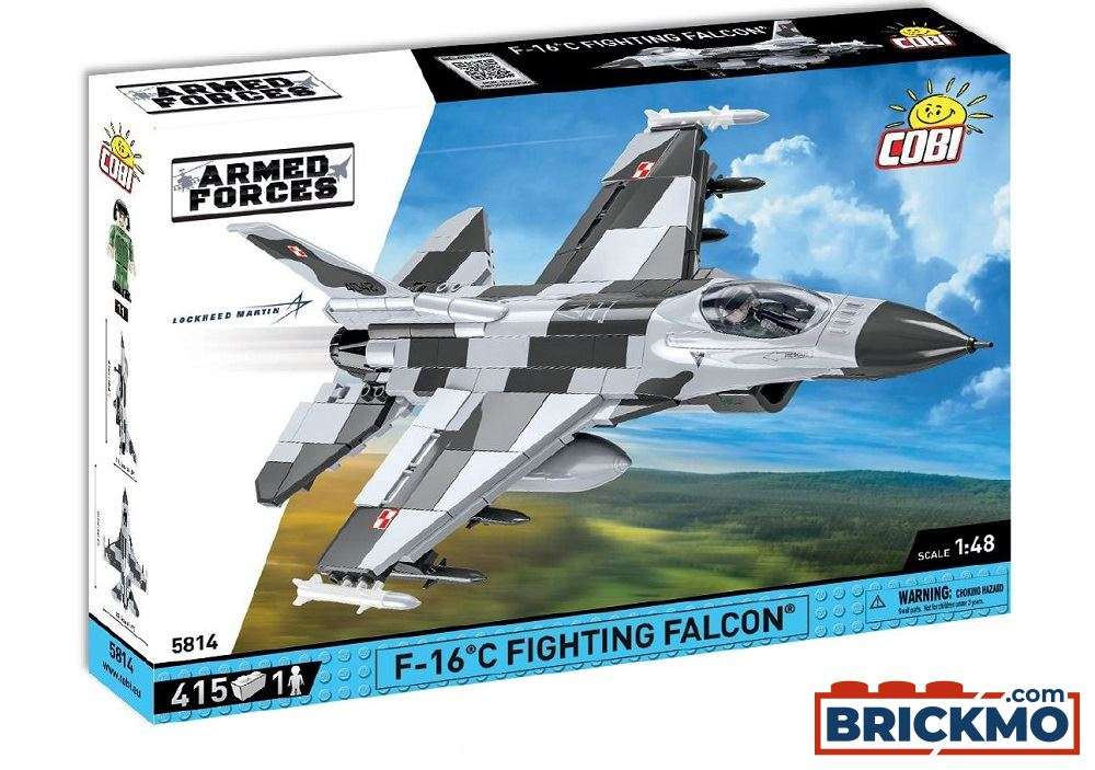 Cobi armed Forces 5814 F-16 Fighting Falcon 1:48 5814