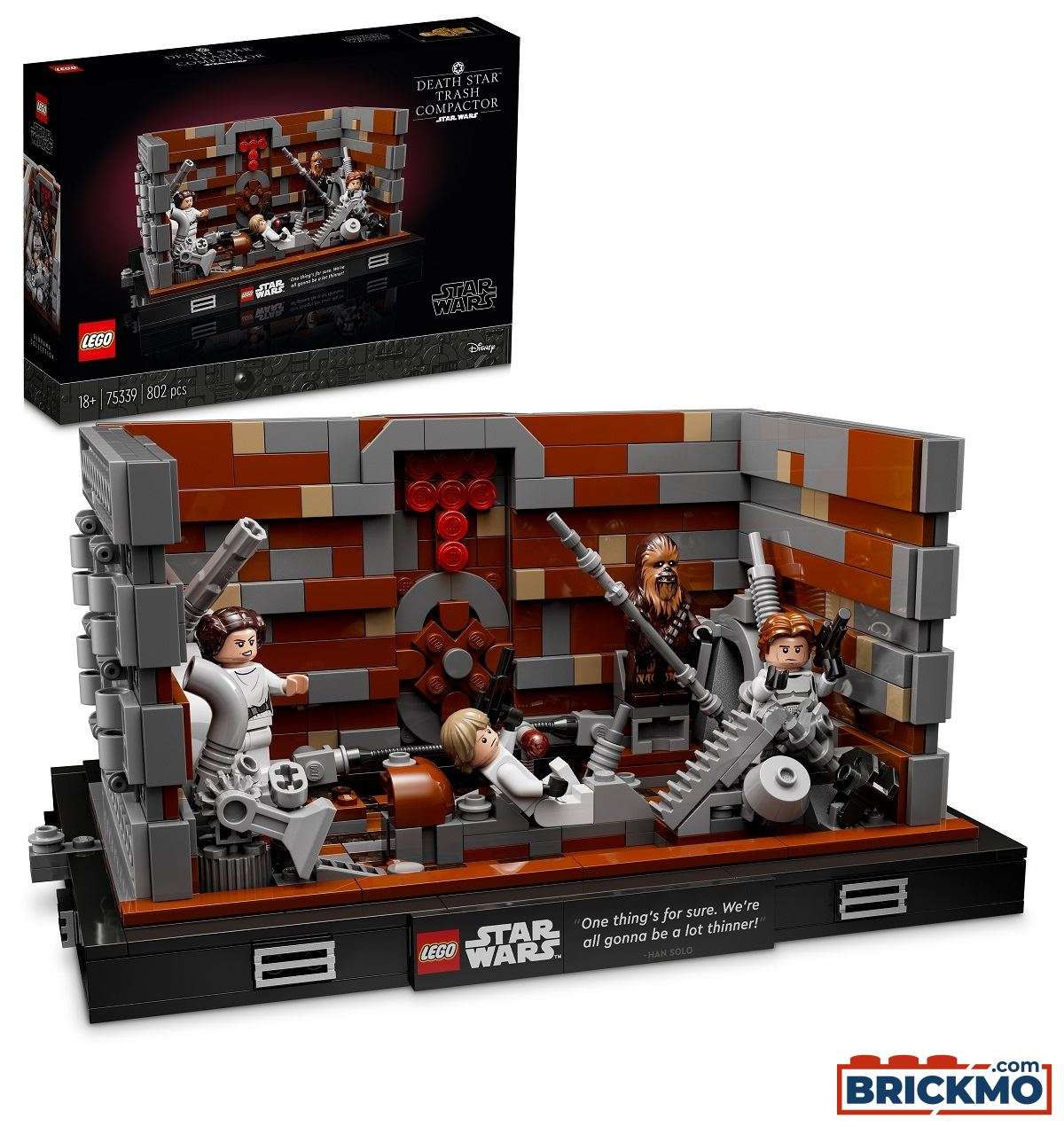 LEGO Star Wars 75339 Müllpresse im Todesstern - Diorama 75339