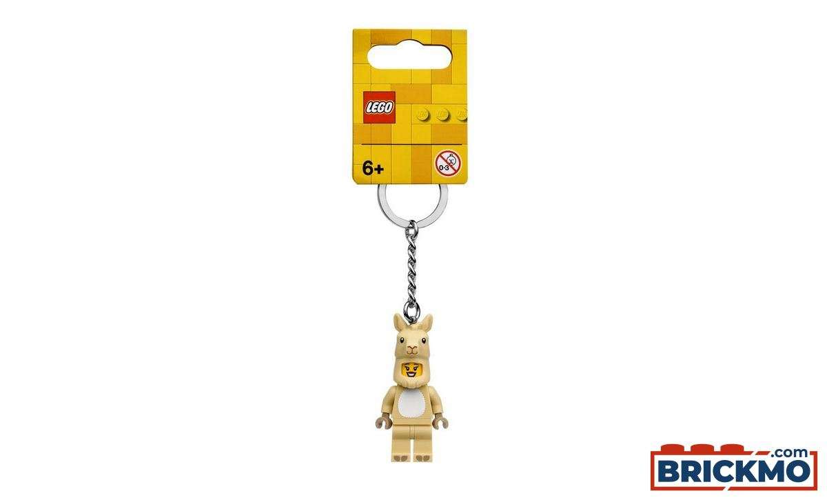 LEGO 854081 Schlüsselanhänger mit Mädchen im Lamakostüm 854081