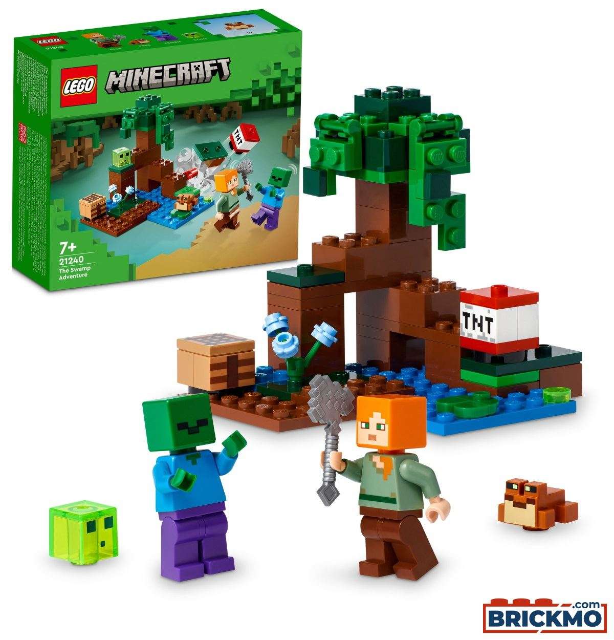 LEGO Minecraft 21240 Das Sumpfabenteuer 21240