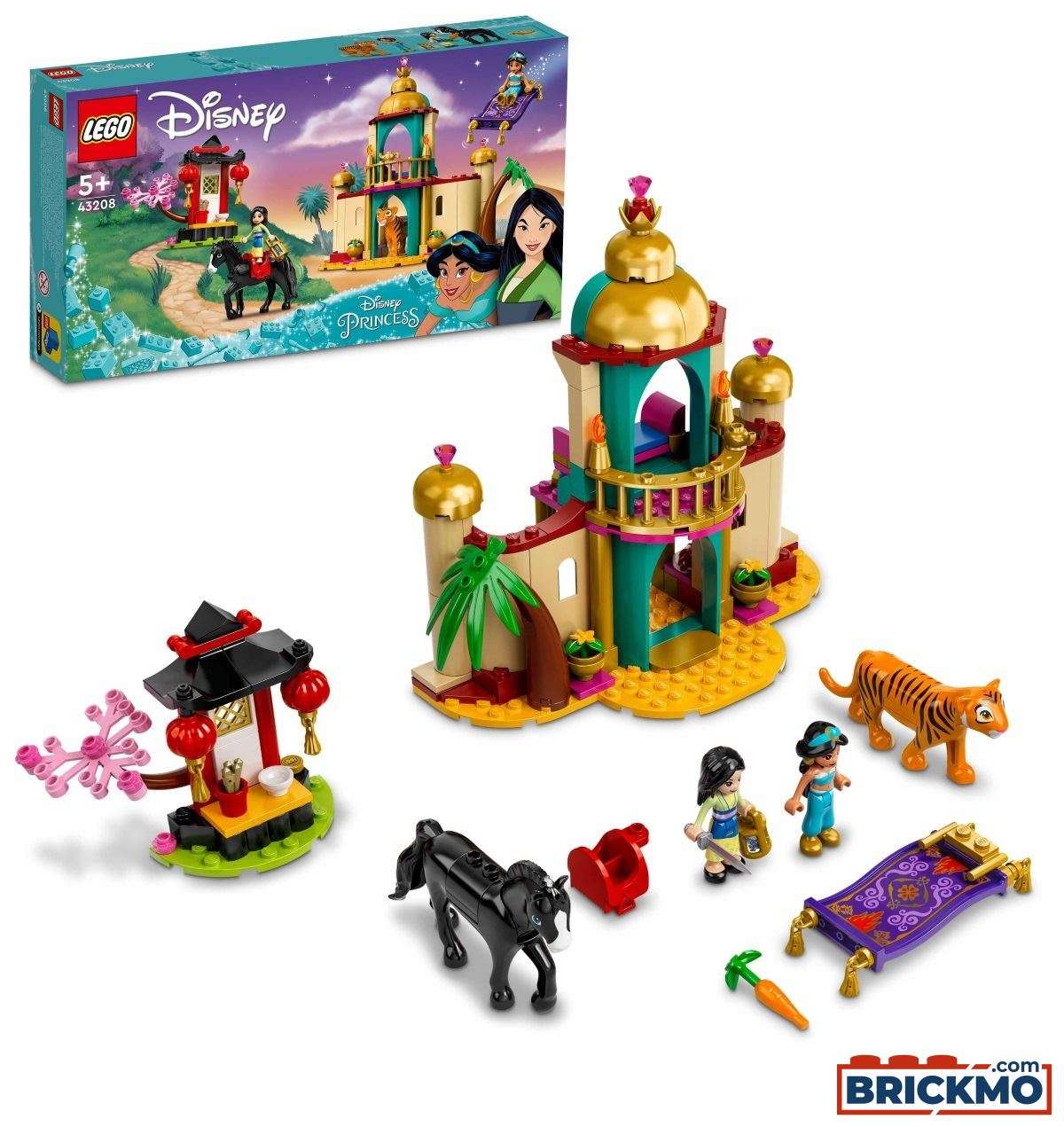 LEGO Disney 43208 Jasmins und Mulans Abenteuer 43208