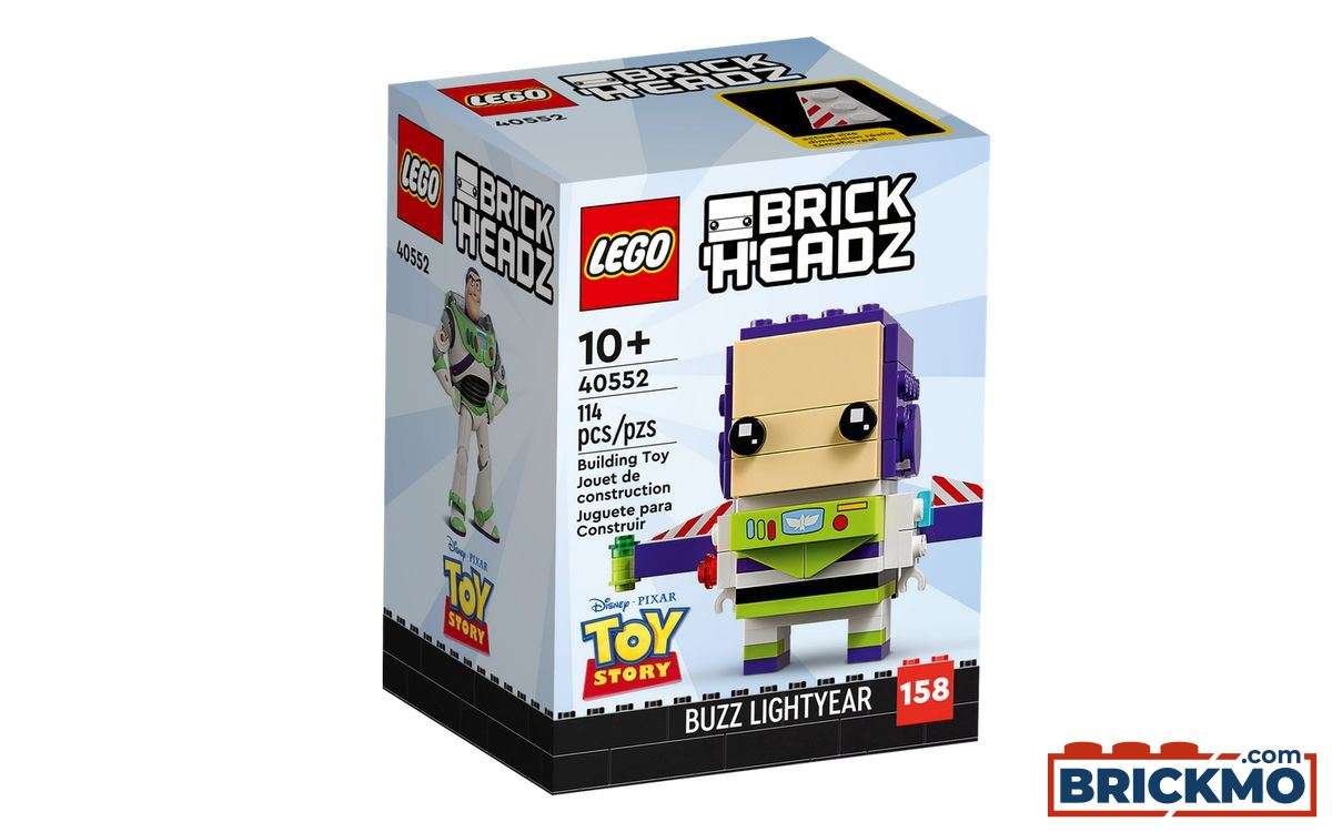 LEGO exklusiv Set Brick Headz Toy Story 40552 Buzz Lightyear 40552
