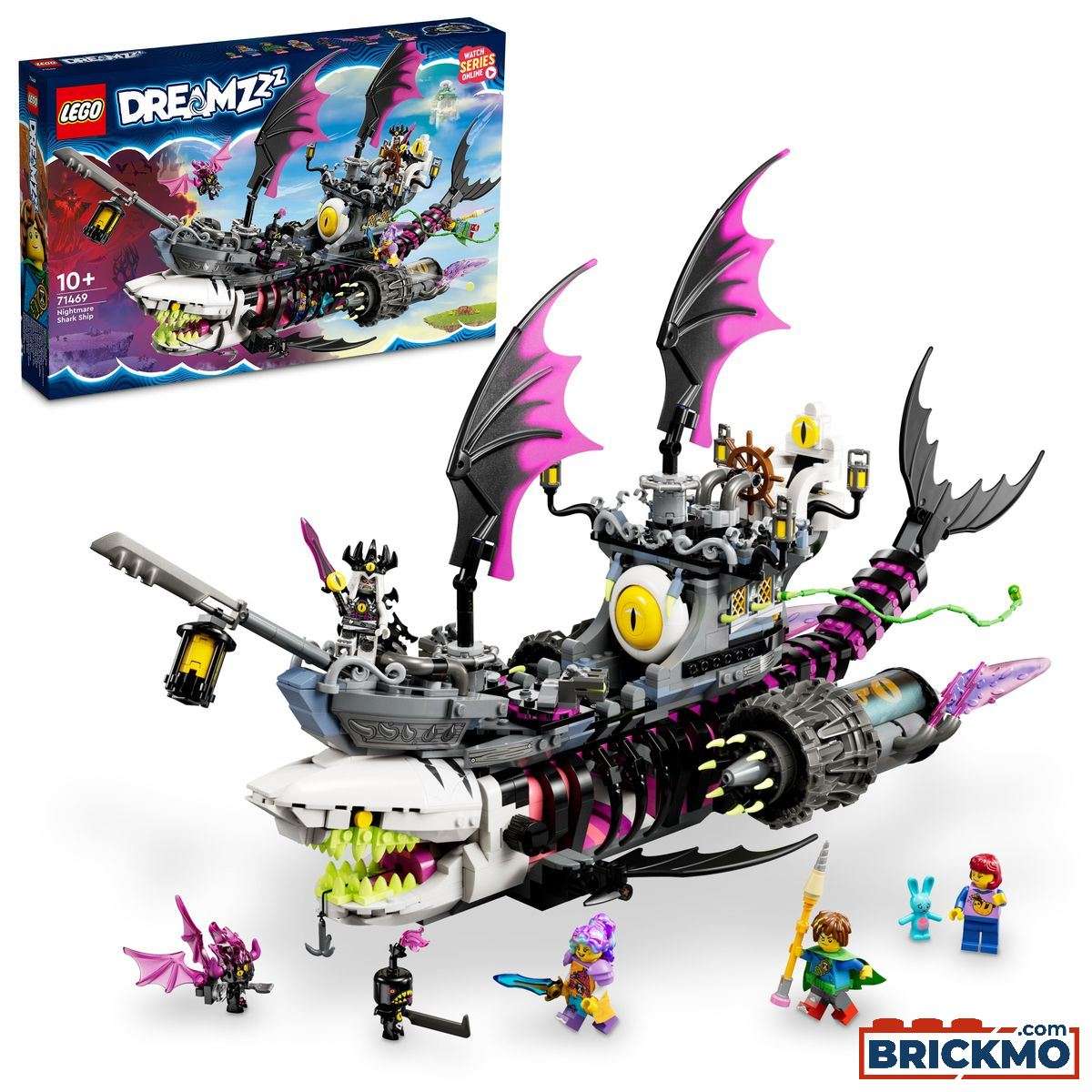 LEGO DreamZzz 71469 Nightmare Shark Ship 71469