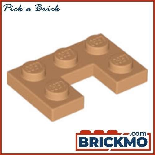 LEGO Bricks Plate Modified 2 x 3 with 1 x 1 Cutout 73831