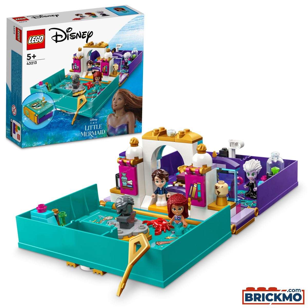 LEGO Disney 43213 The Little Mermaid Story Book 43213