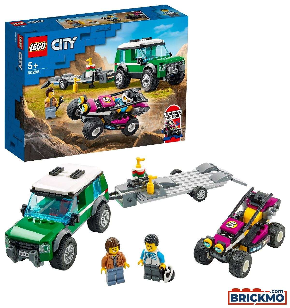 LEGO City 60288 Rennbuggy-Transporter 60288
