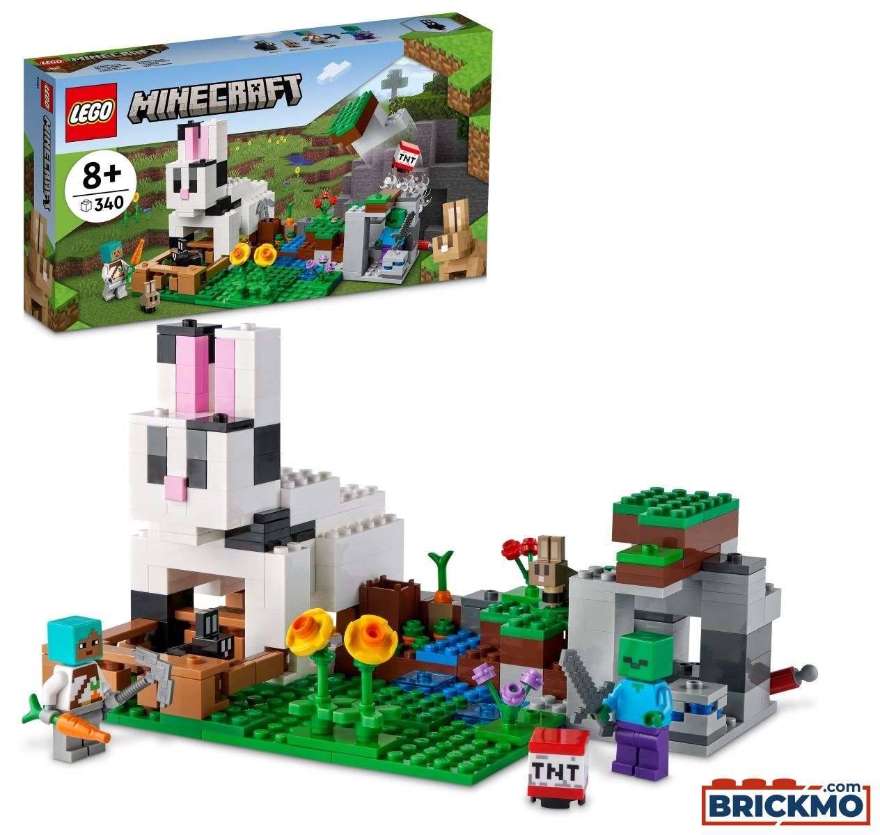 LEGO Minecraft 21181 Die Kaninchenranch 21181
