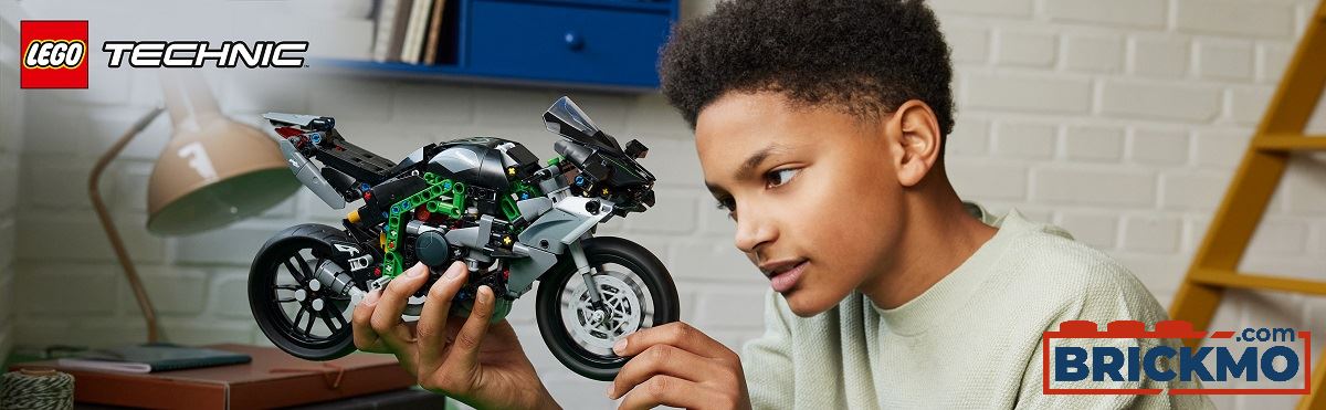 Maquette Lego Technic Kawasaki Ninja H2R
