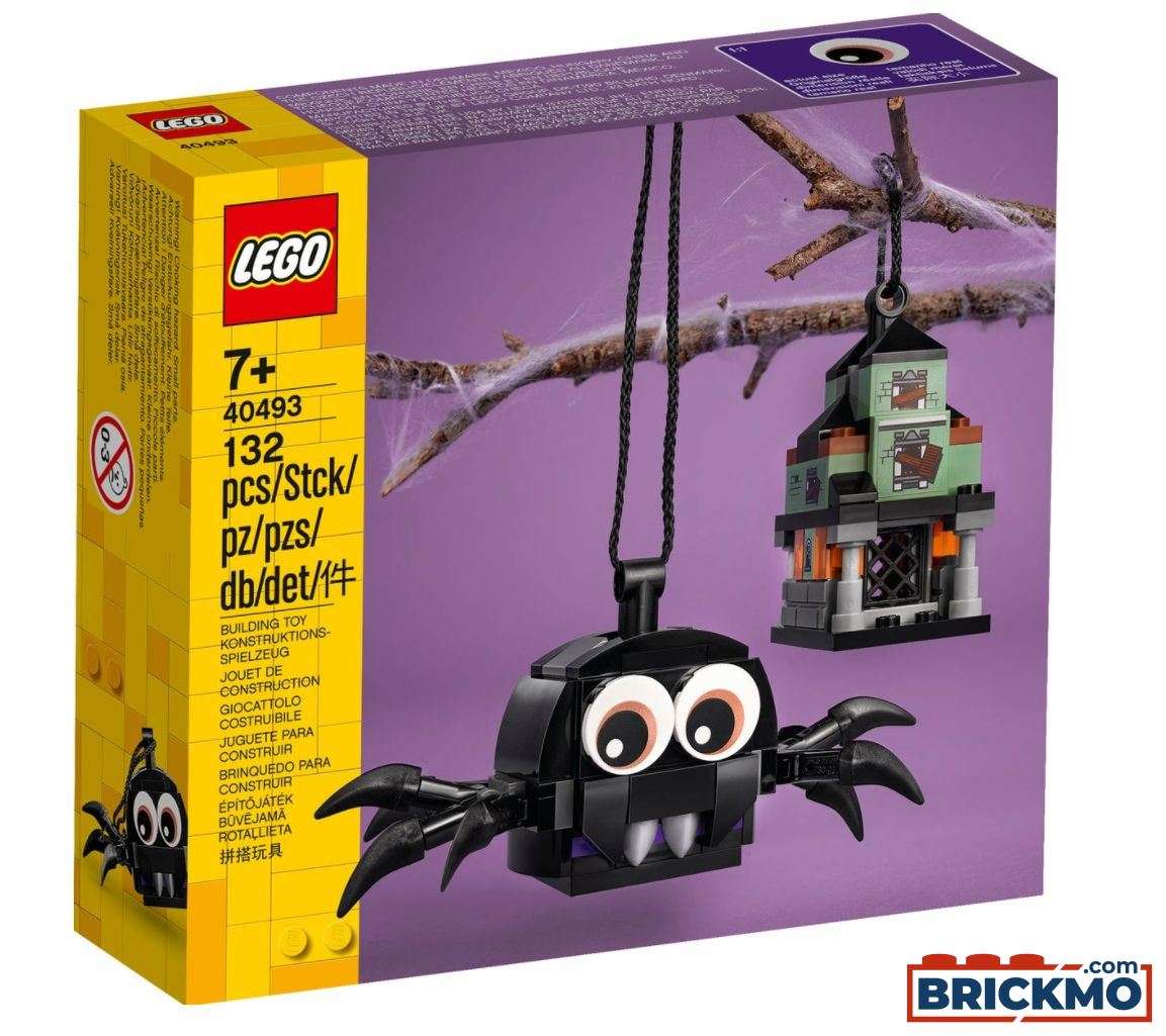 LEGO 40493 Spinne und Geisterhaus 40493
