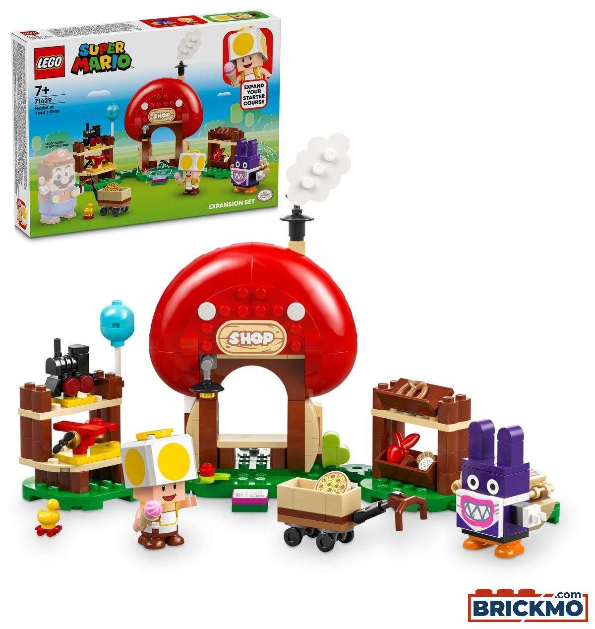 LEGO Super Mario 71429 Nabbit at Toad&#039;s Shop Expansion Set 71429
