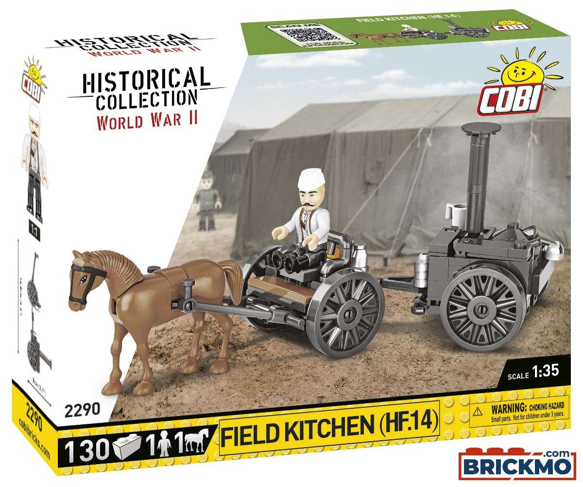 Cobi Historical Collection 2290 Field Kitchen HF.14 2290