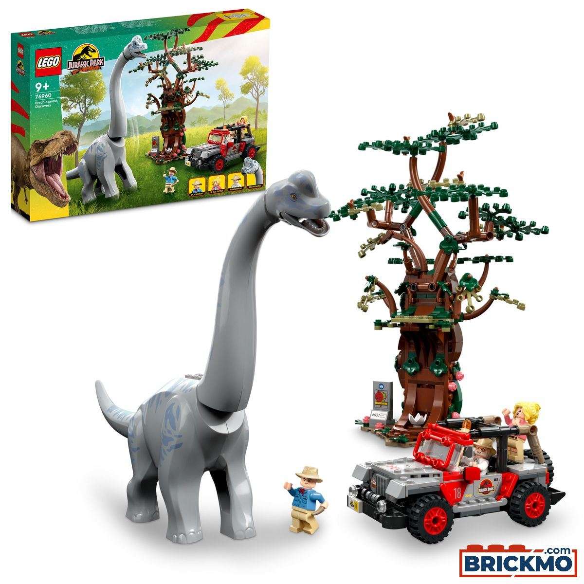LEGO Jurassic World 76960 La découverte du brachiosaure 76960