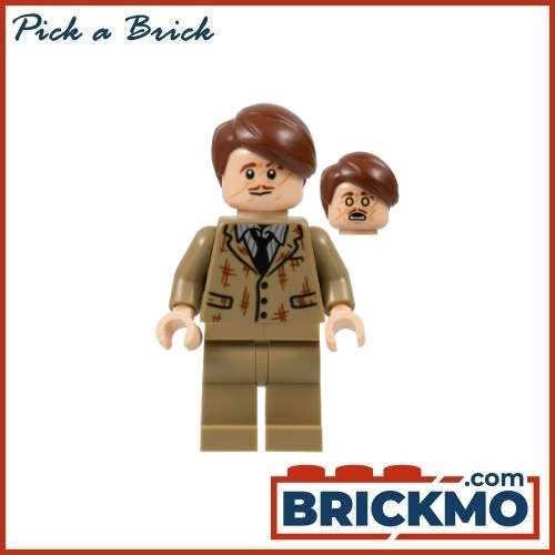 LEGO Bricks Professor Remus Lupin Dark Tan Suit Tattered hp367