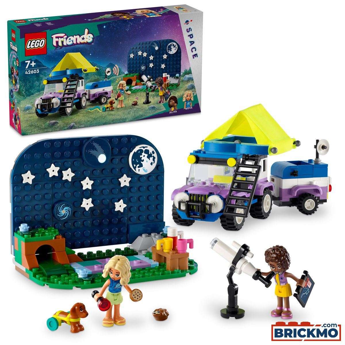 LEGO Friends 42603 Le camping-car d’observation des étoiles 42603