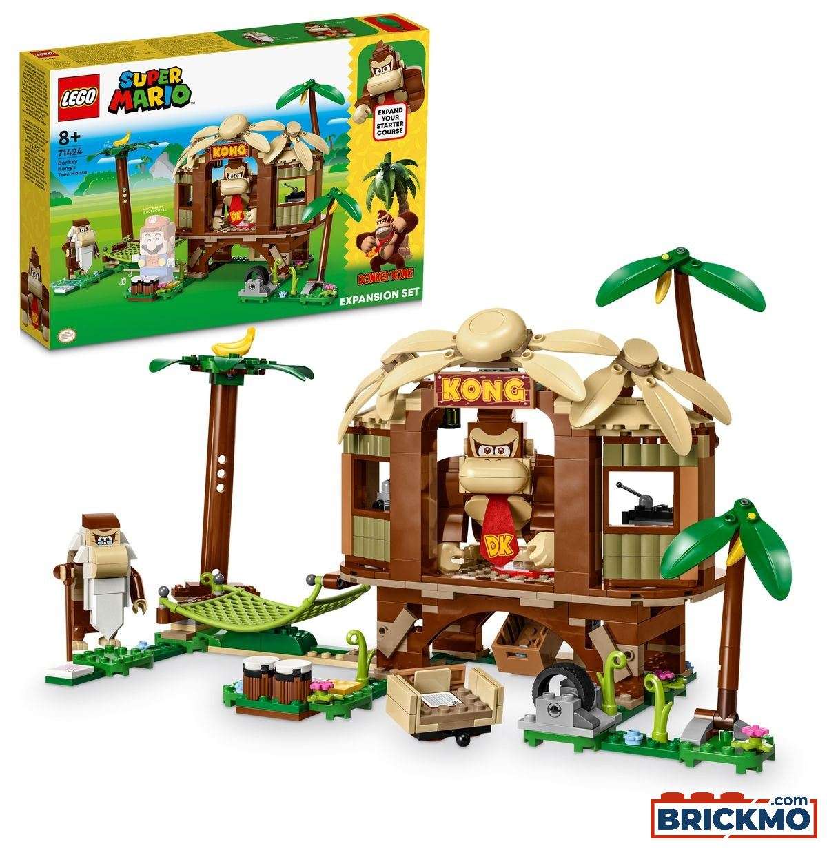 LEGO Super Mario 71424 Donkey Kongs Baumhaus - Erweiterungsset 71424