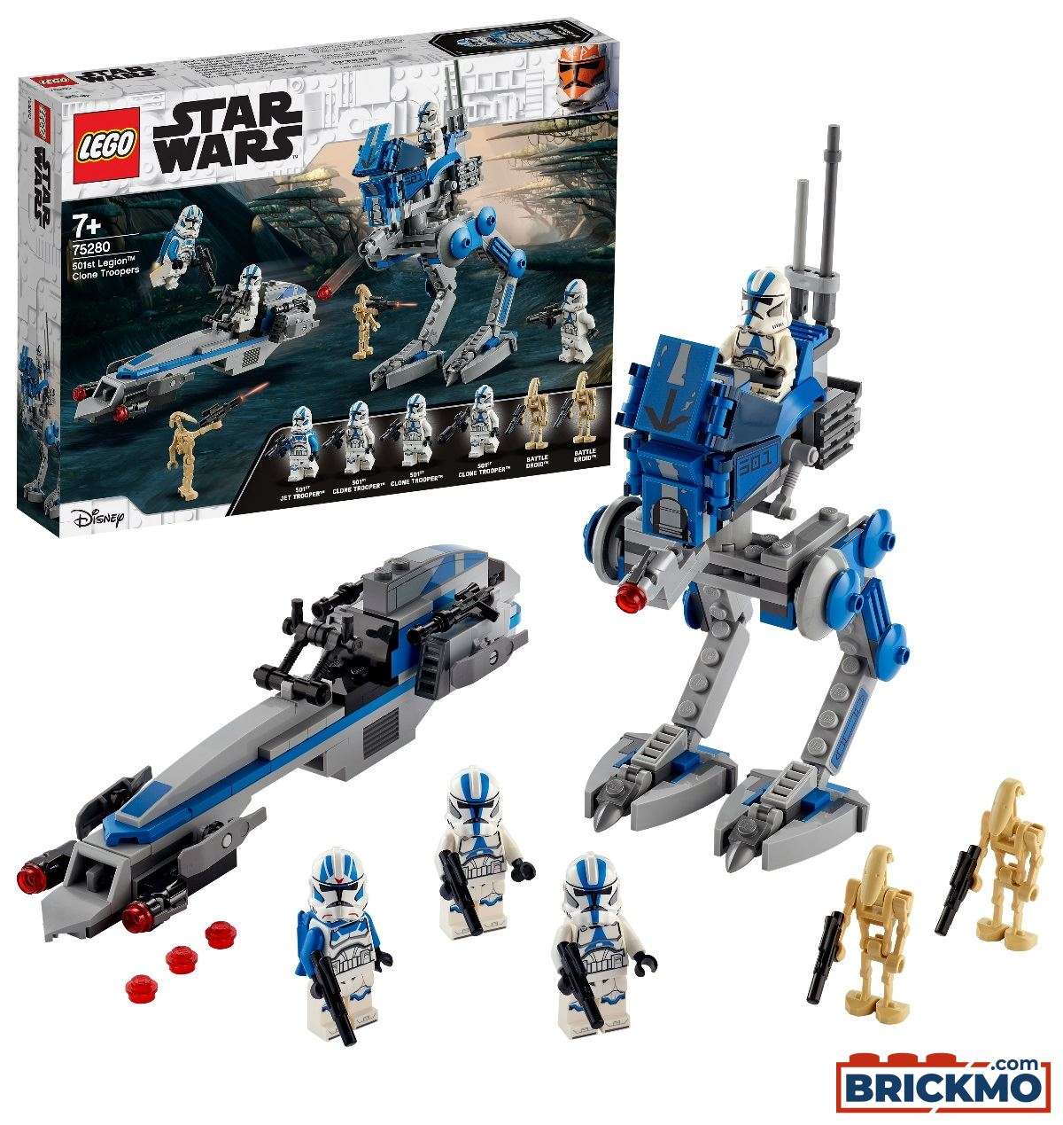 LEGO Star Wars 75280 Clone Troopers der 501. Legion 75280
