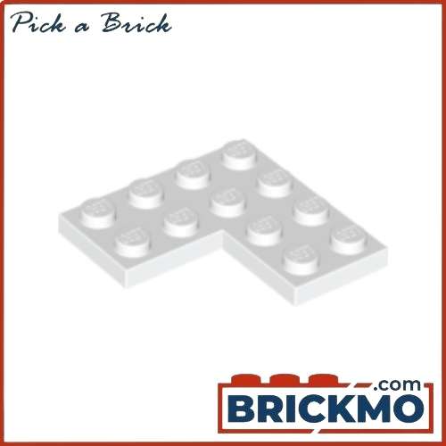 LEGO Bricks Plate 4 x 4 Corner 2639