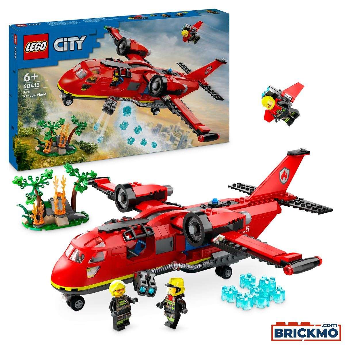 LEGO City 60413 Tűzoltó mentőrepülőgép 60413