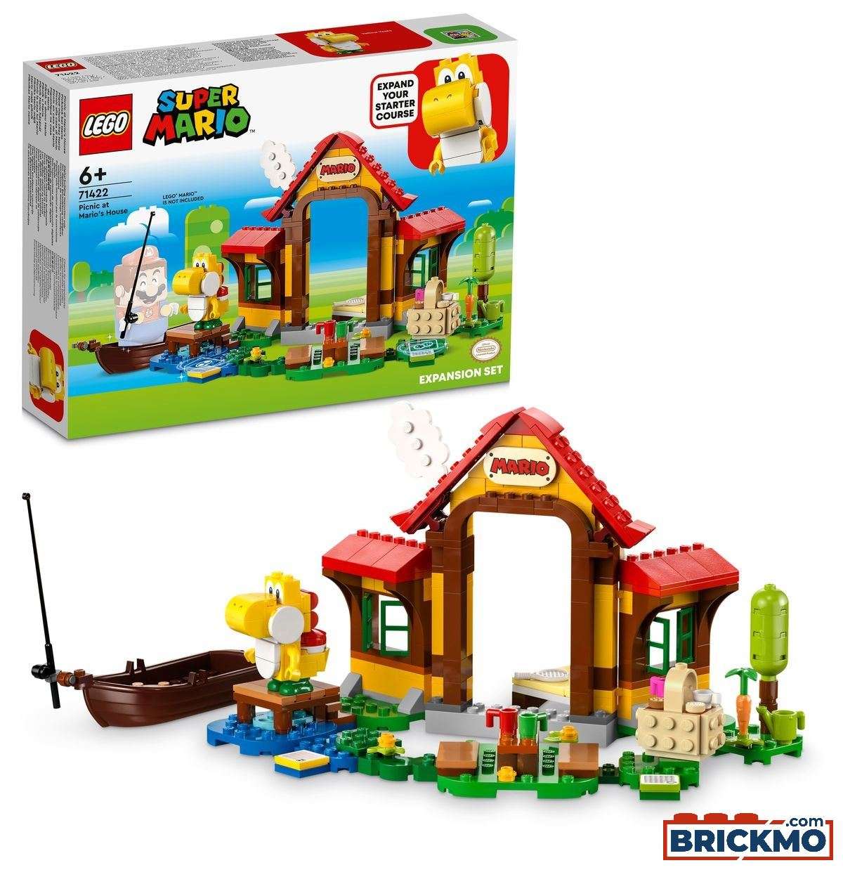 LEGO Super Mario 71422 Picnic at Mario&#039;s House Expansion Set 71422