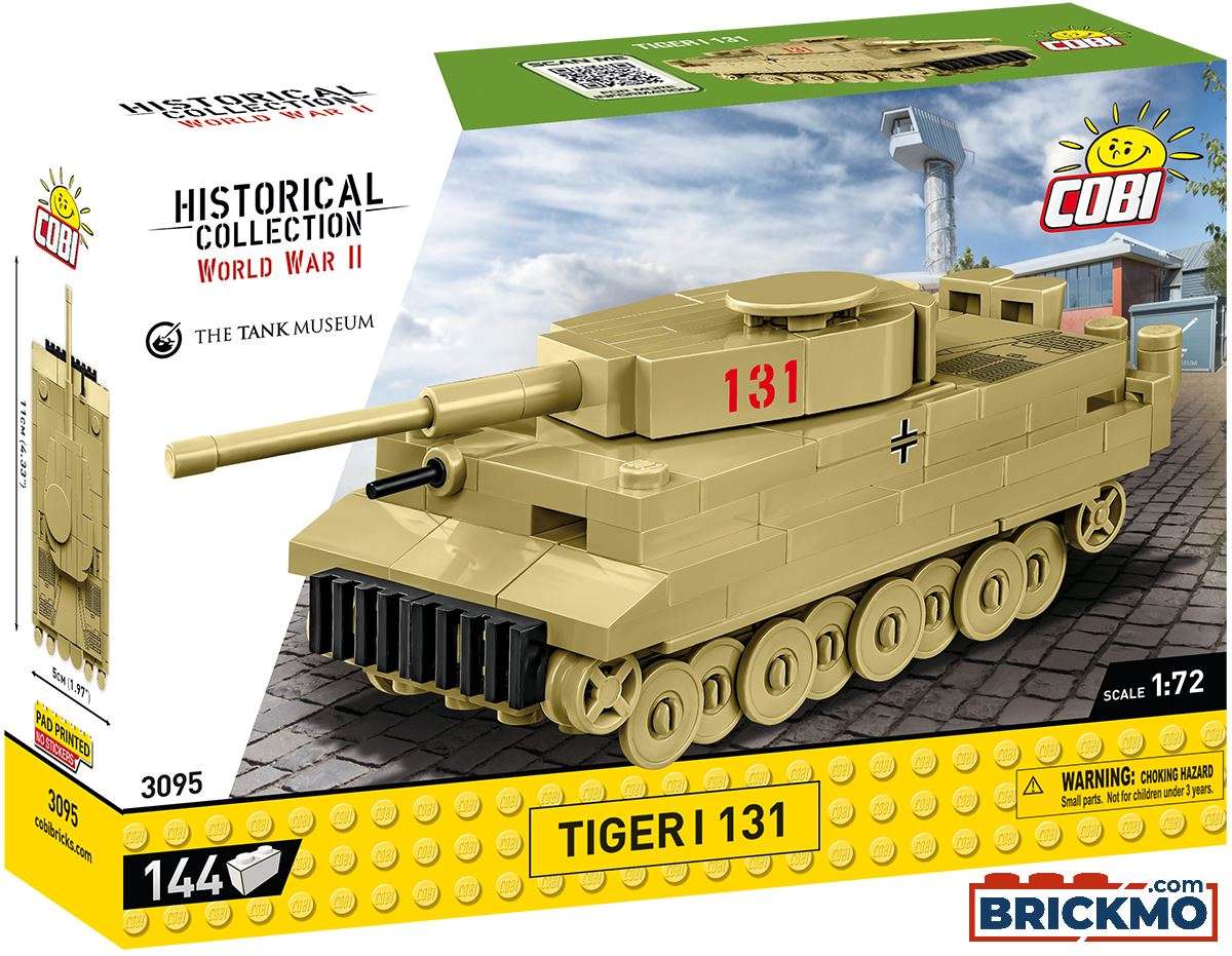 Cobi Historical Collection World War II 3095 Tiger I 131 3095