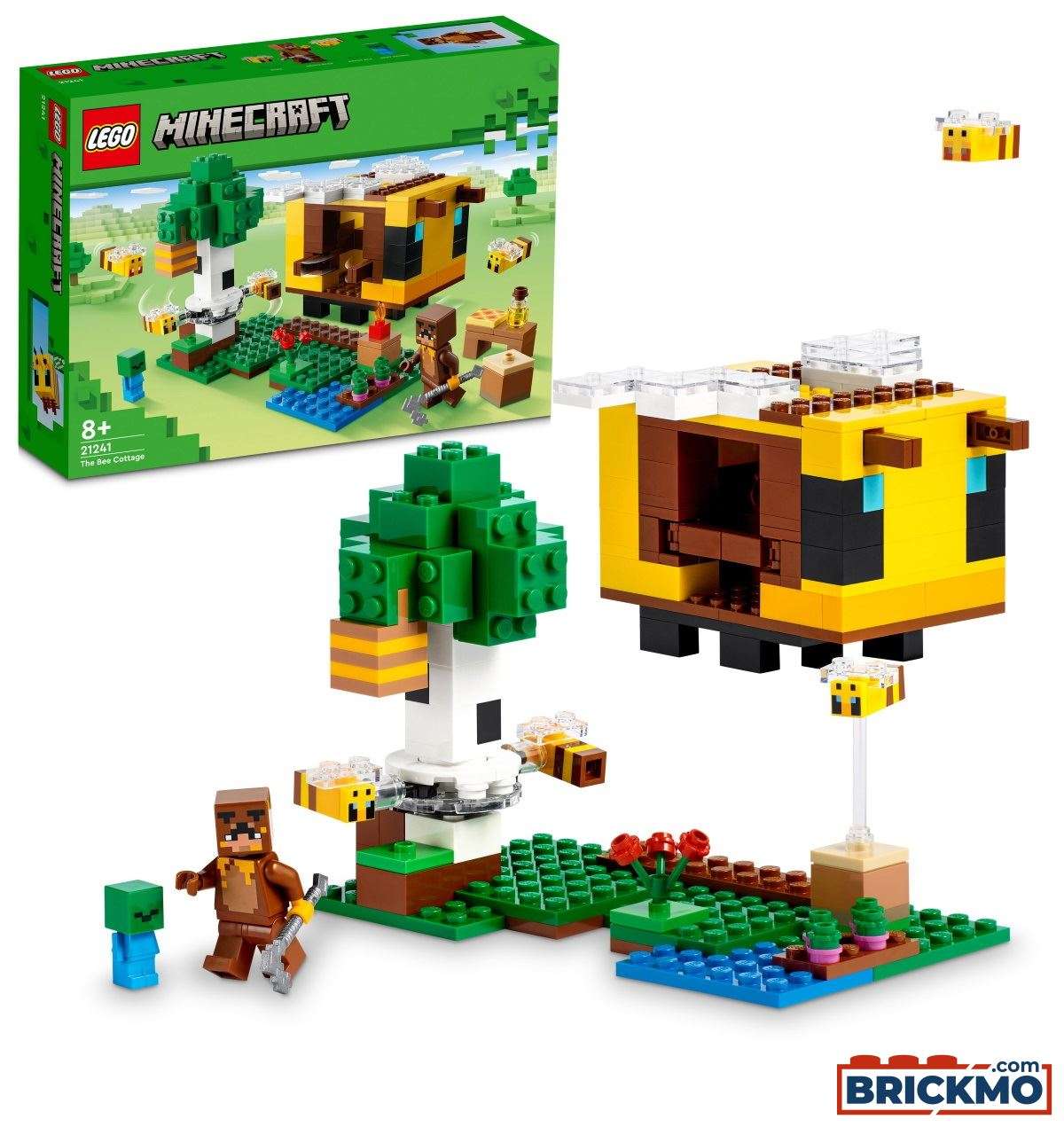 LEGO Minecraft 21241 Das Bienenhäuschen 21241
