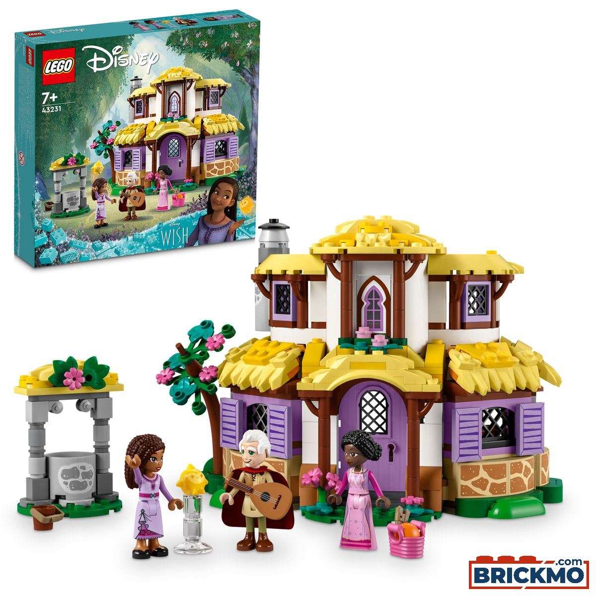 LEGO Disney 43231 Casa de Campo da Asha 43231