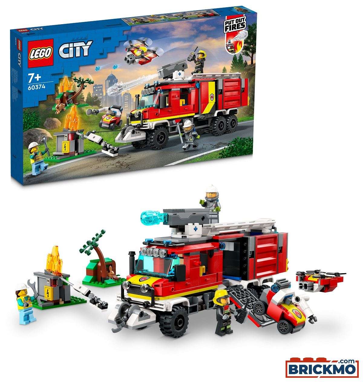 LEGO City 60374 Einsatzleitwagen der Feuerwehr 60374