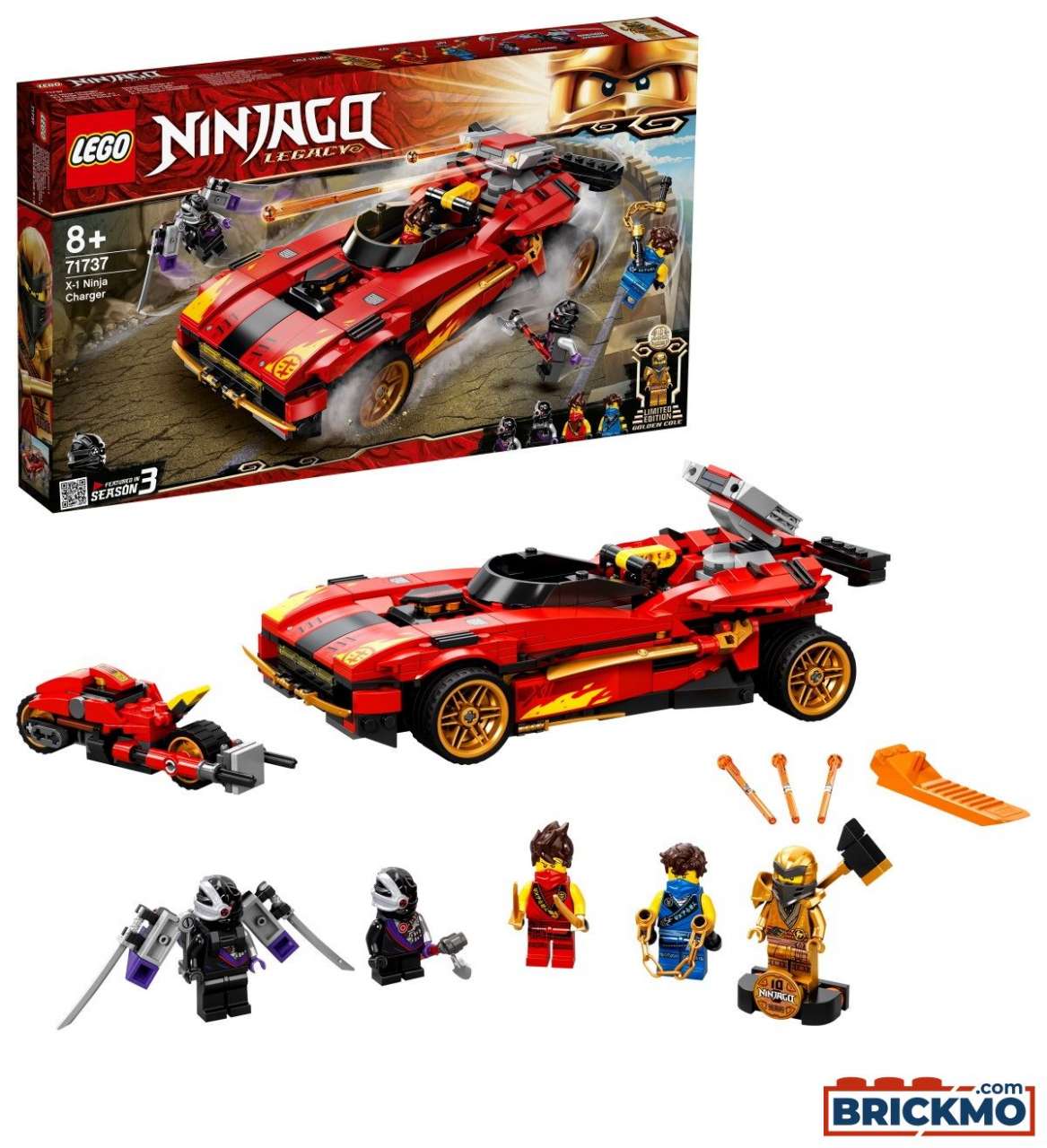 LEGO Ninjago 71737 X-1 Ninja Supercar 71737