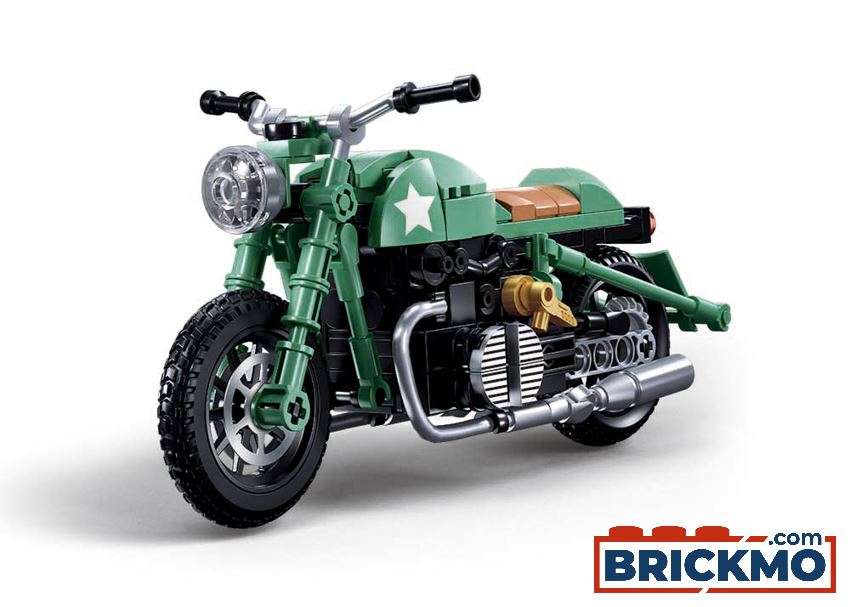 Sluban Model Bricks Motorcycle R75MS M38-B1133