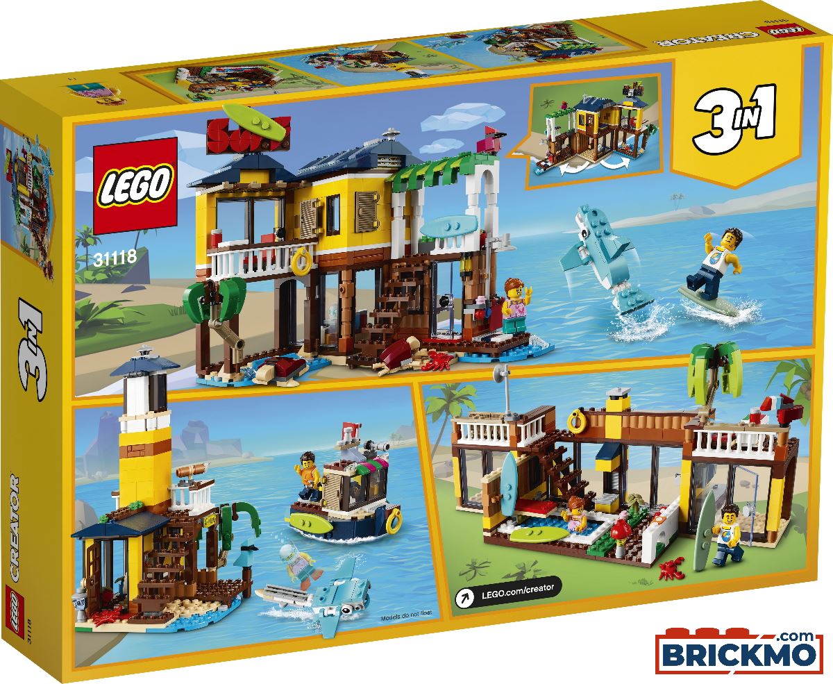 LEGO 31118 LEGO Creator Surfer Beach House 31118  Lkw-Modelle