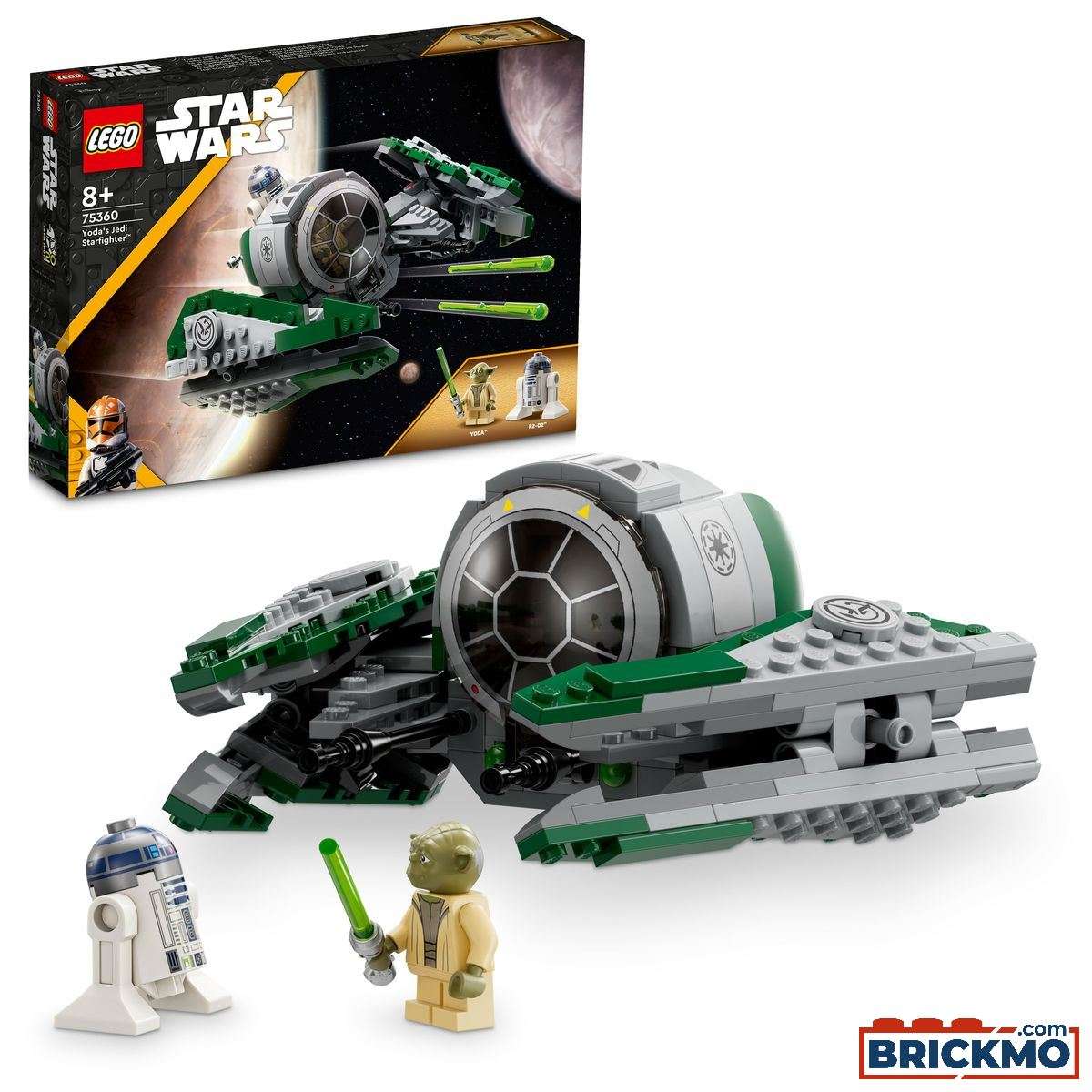 LEGO Star Wars 75360 Caza Estelar Jedi de Yoda 75360