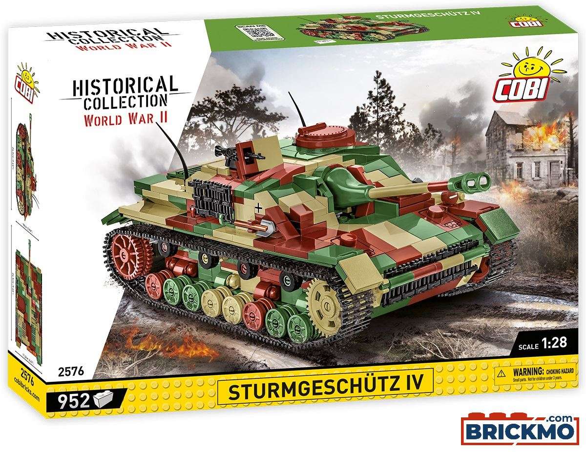 Cobi Historical Collection World War II 2576 Sturmgeschütz IV 2576