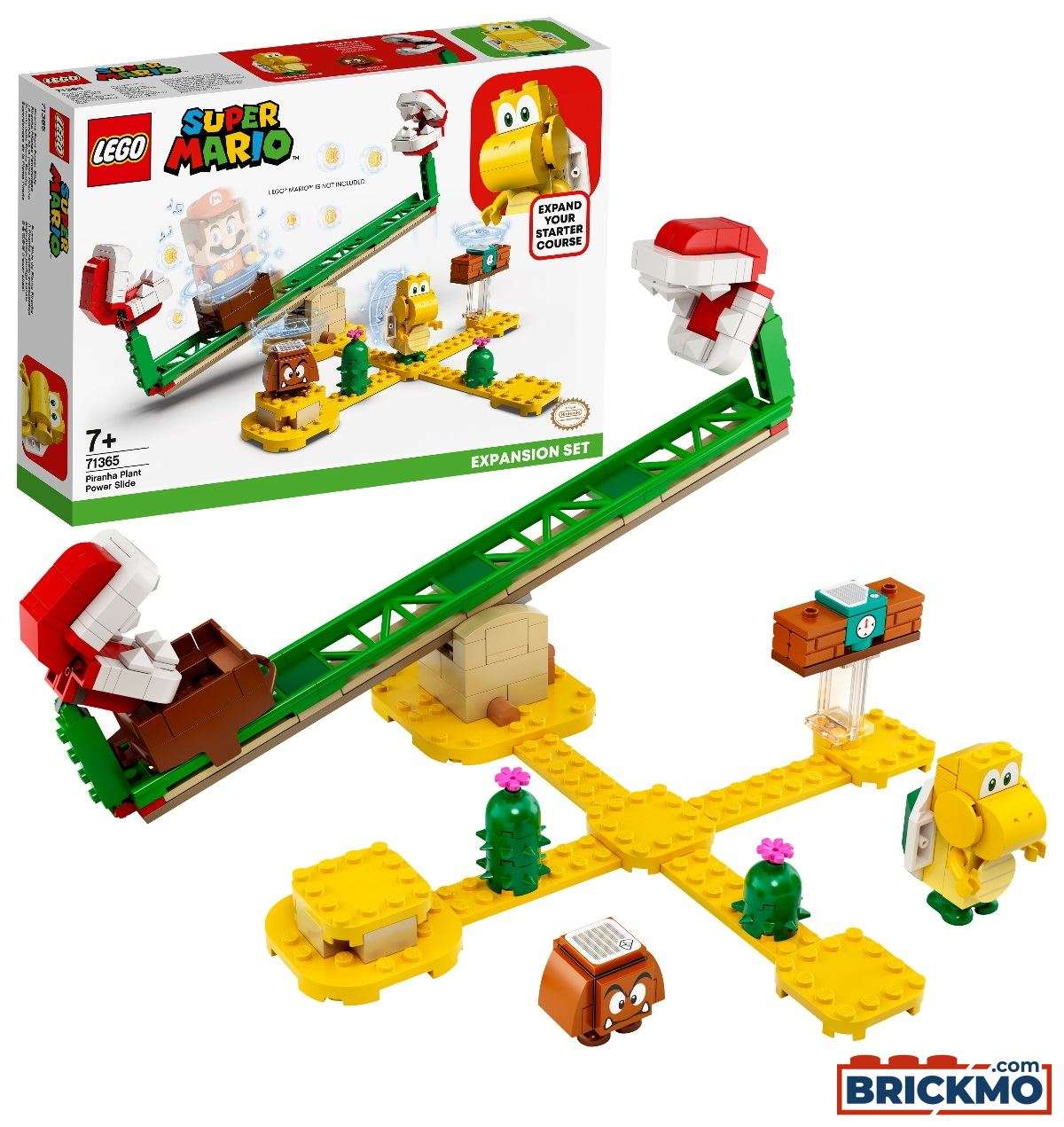 LEGO Super Mario 71365 Piranha-Pflanze-Powerwippe - Erweiterungsset 71365
