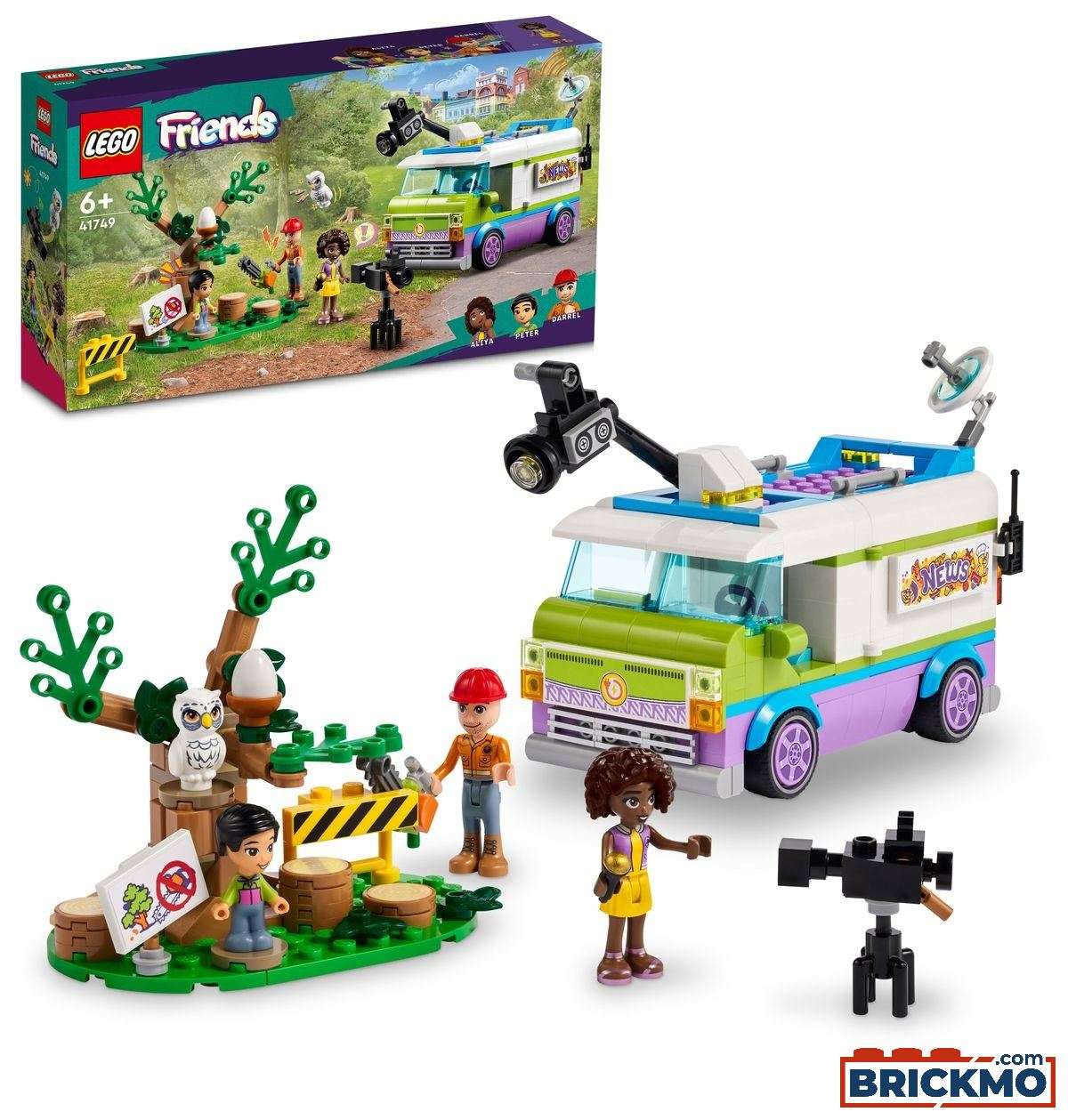 LEGO Friends 41749 Nachrichtenwagen 41749