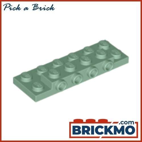 LEGO Bricks Plate Modified 2x6x2/3 with 4 Studs on Side 87609 72132