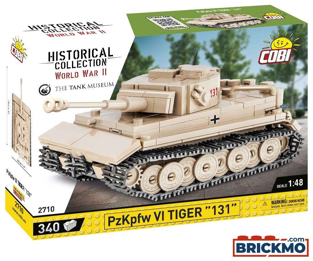 Cobi Historical Collection World War II 2710 Panzer VI Tiger 131 2710