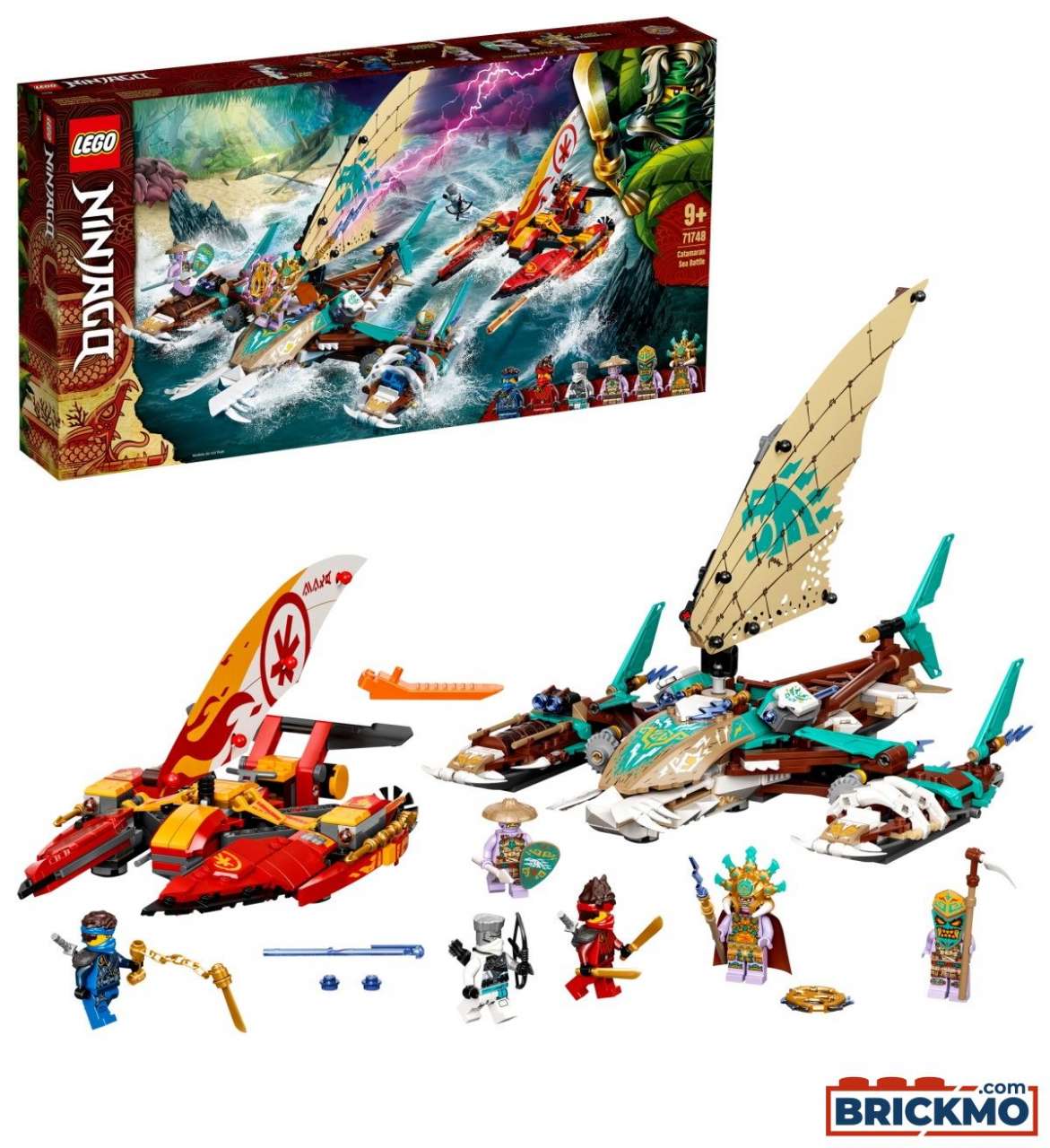 LEGO Ninjago 71748 Duell der Katamarane 71748