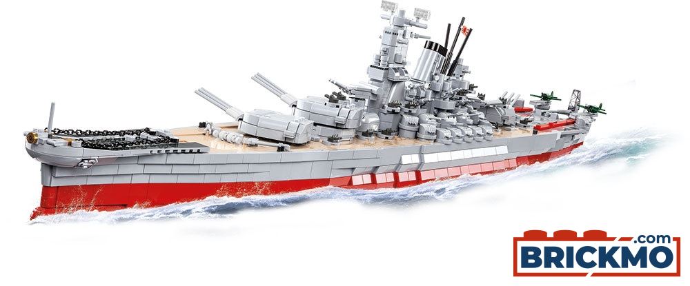 Cobi 4833 Yamato Battleship  Schiff Historical Collection World War II 1/300
