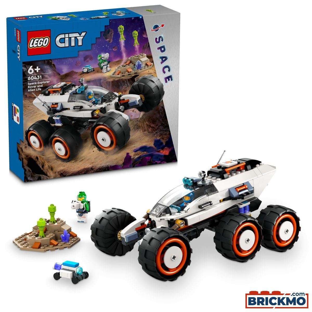 LEGO City 60431 Róver Explorador Espacial y Vida Extraterrestre 60431