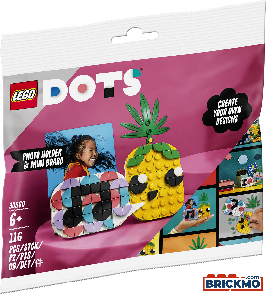 LEGO Dots 30560 Ananas Fotohalter &amp; Mini Tafel 30560