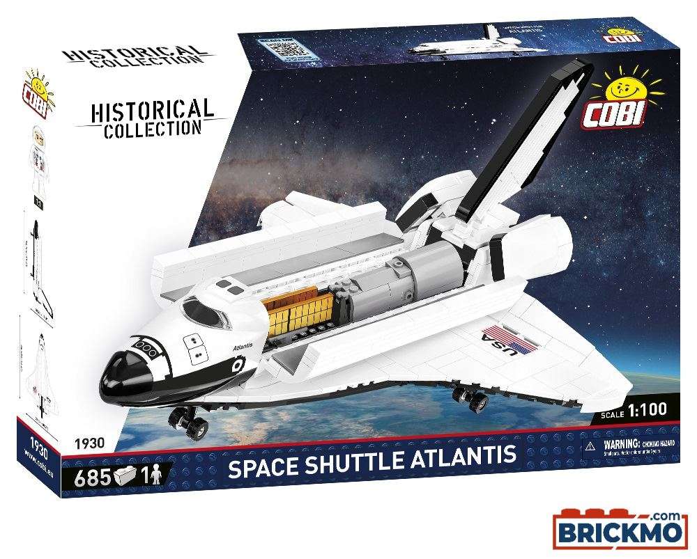Cobi Historical Collection 1930 Space Shuttle Atlantis 1930