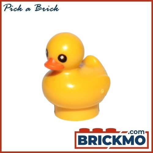 LEGO Bricks Animal Duckling with Molded Orange Beak and Printed Black Eyes Pattern 49661pb01
