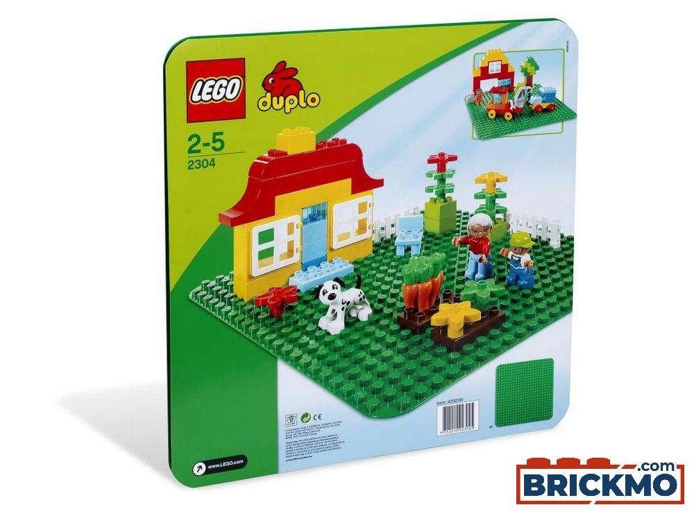 LEGO Duplo 2304 Grüne LEGO Duplo Bauplatte 2304