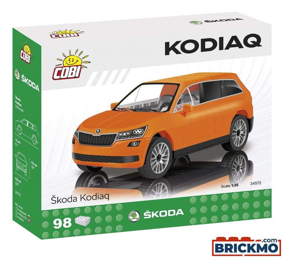 Cobi Auto Skoda Kodiaq Geländewagen orange COBI-24572