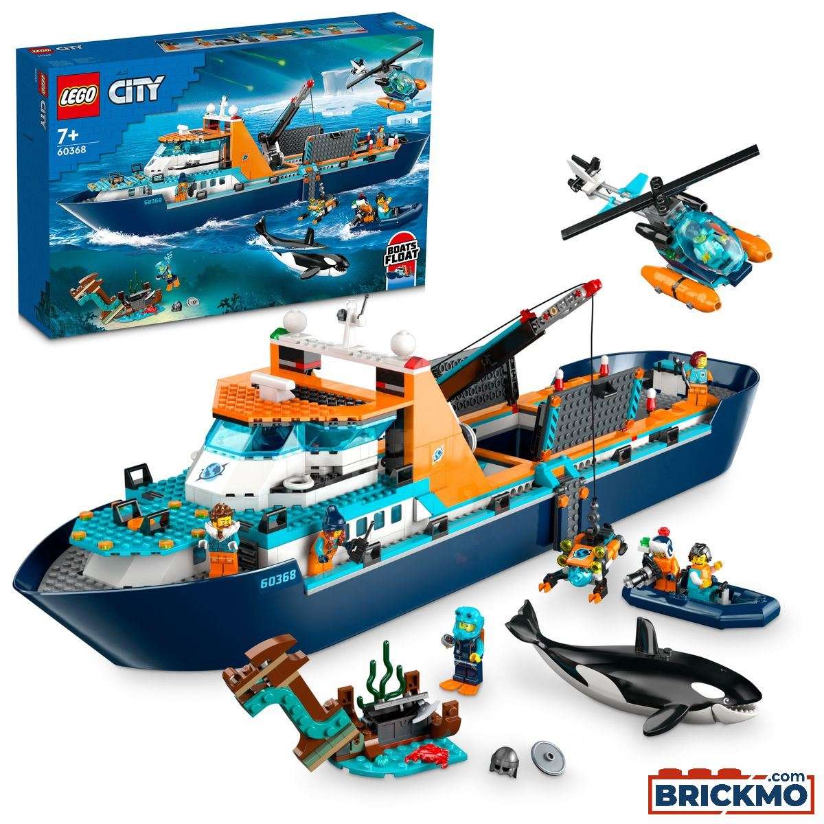 LEGO City 60368 Arktis-Forschungsschiff 60368
