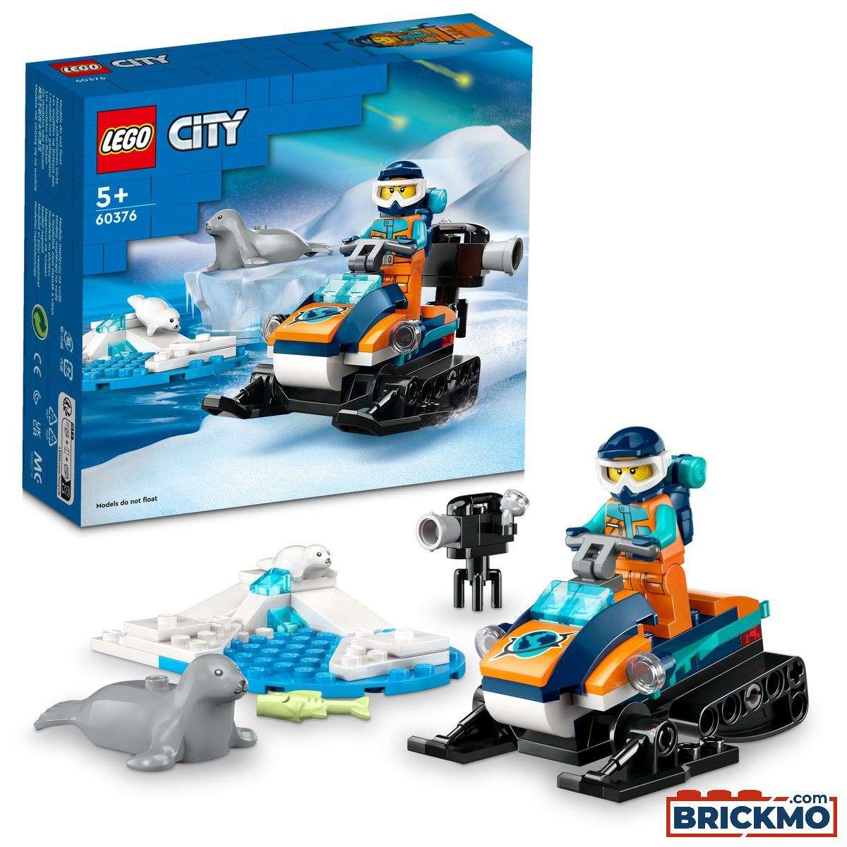 LEGO City 60376 Arctic Explorer Snowmobile 60376